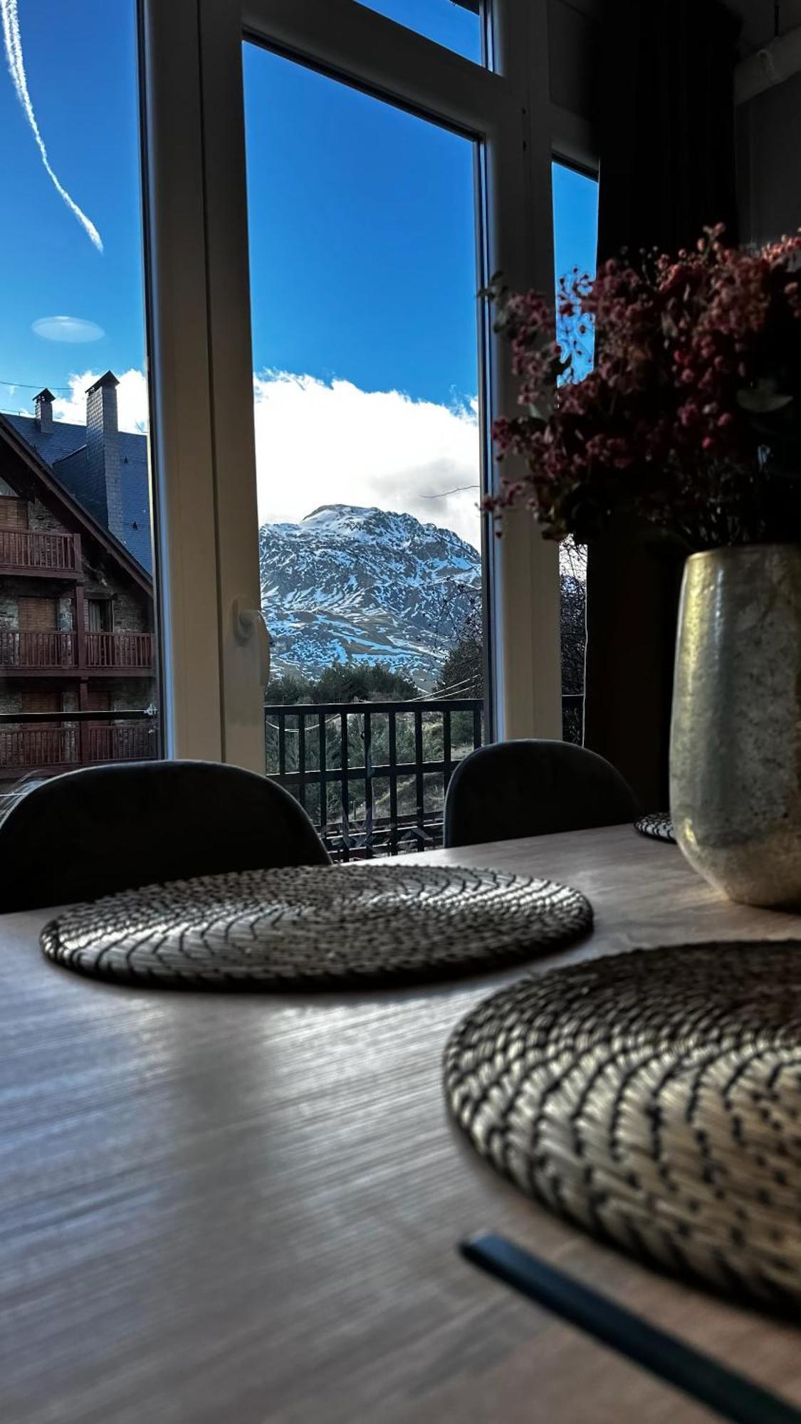 Precioso Apartamento Con Vistas A Pistas Y Garaje Формигал Экстерьер фото