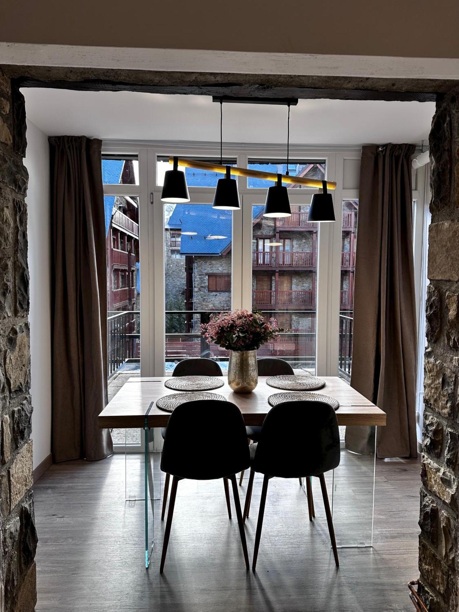 Precioso Apartamento Con Vistas A Pistas Y Garaje Формигал Экстерьер фото